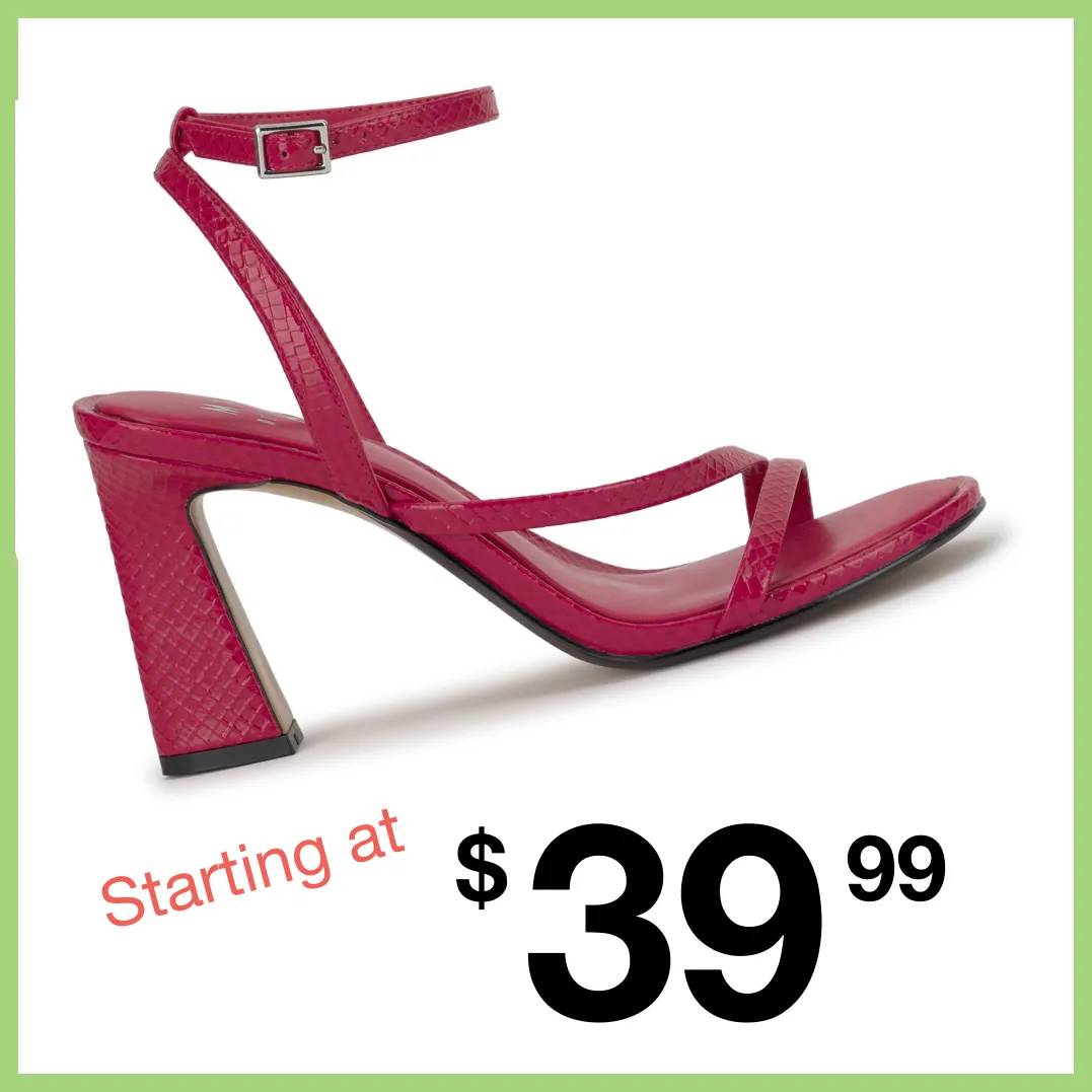 Starting at $39.99