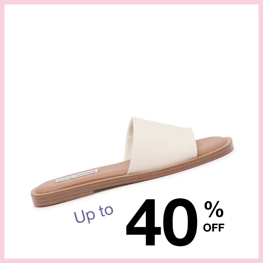 Up to 40% off