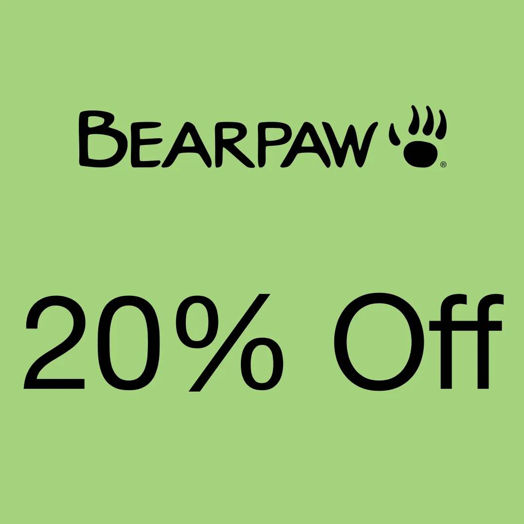 Bearpaw logo.