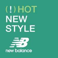 HOT NEW STYLE. NEW BALANCE LOGO.