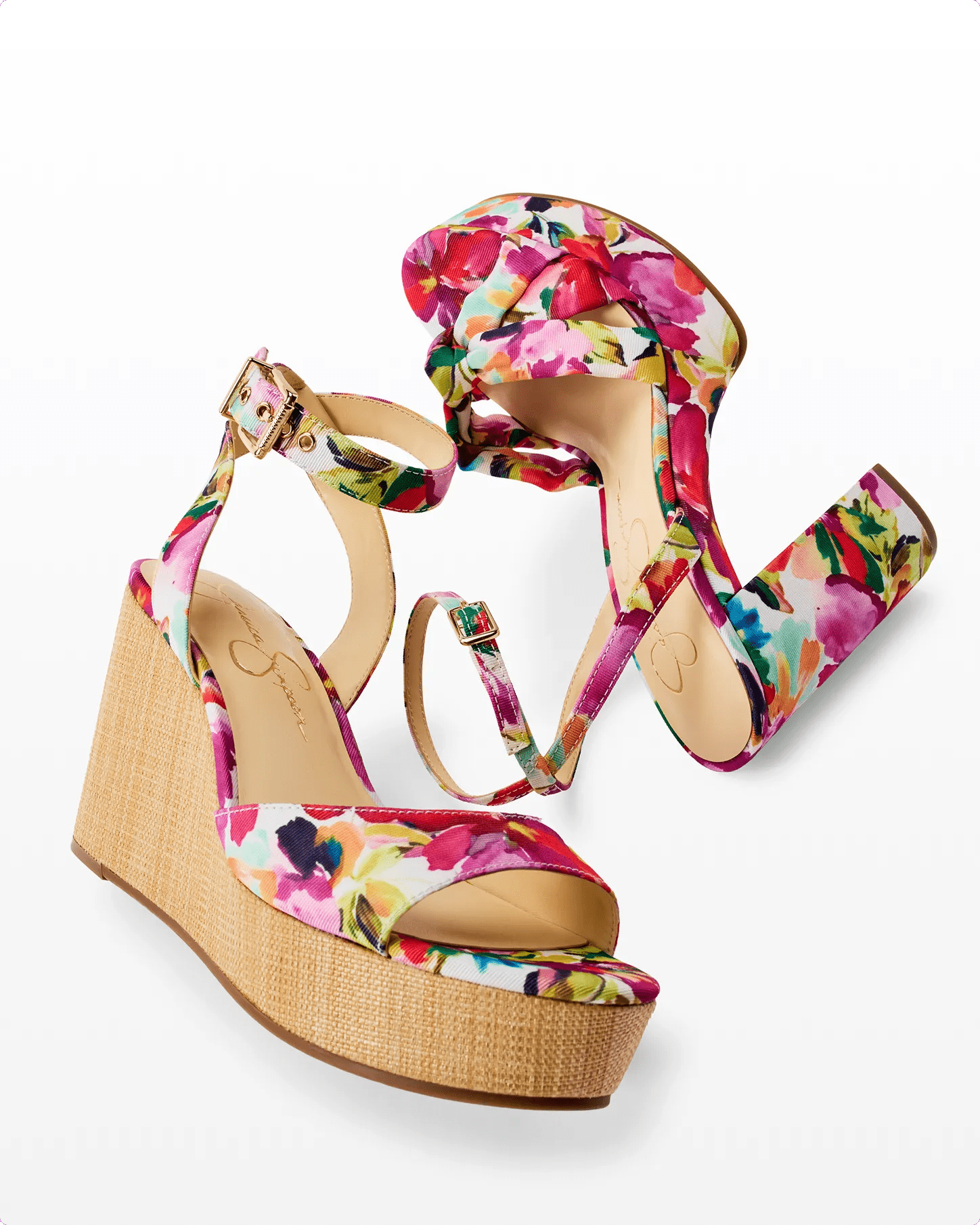 Click to shop our selection of women's floral summer shoes.