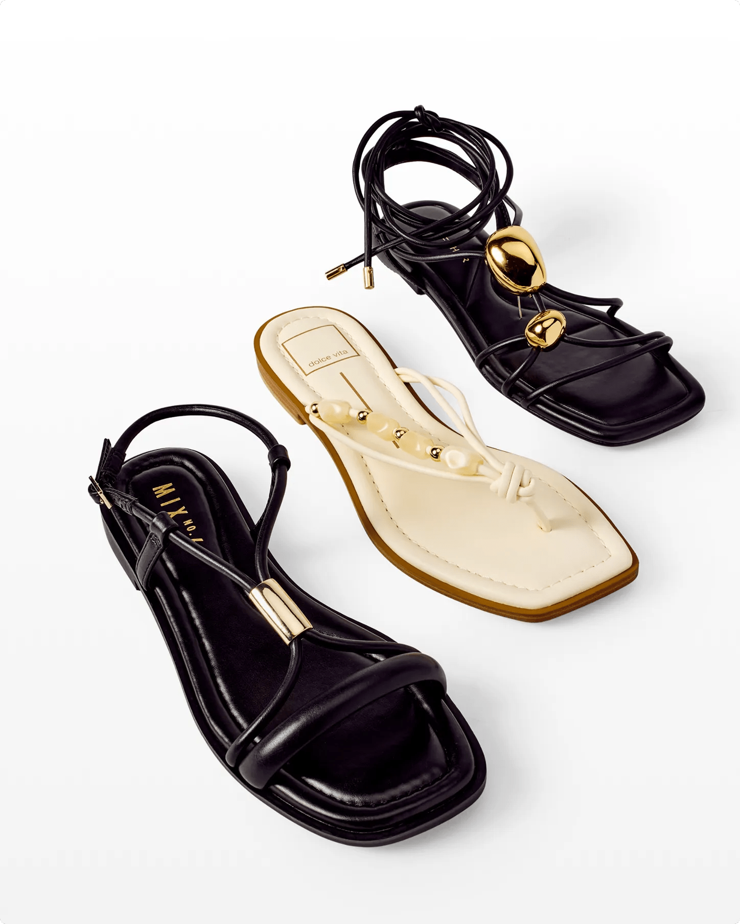 Click to shop our selection of hardware detail summer shoes for summer.