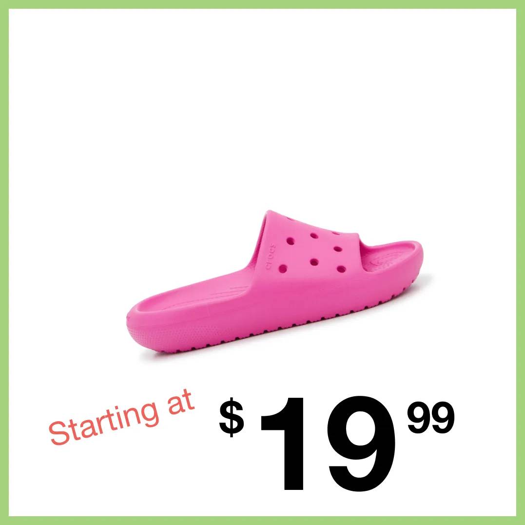 Starting at $19.99