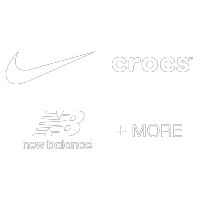 brand logos from nike, crocs and new balance