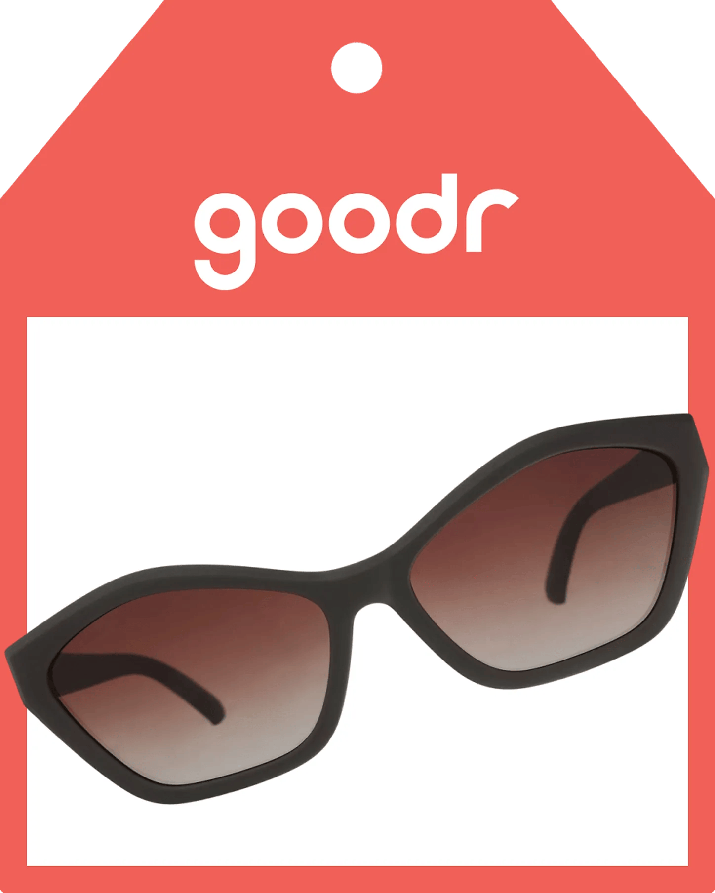 Featuring a pair of sunglasses from goodr.