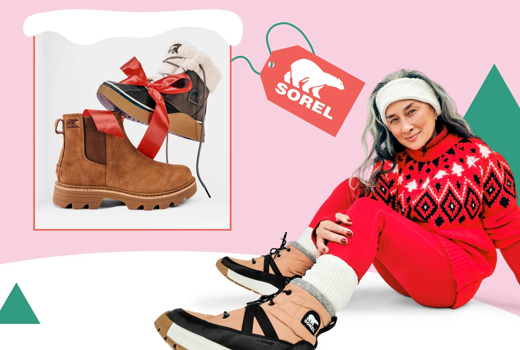 Featuring an assortment of boots from SOREL.