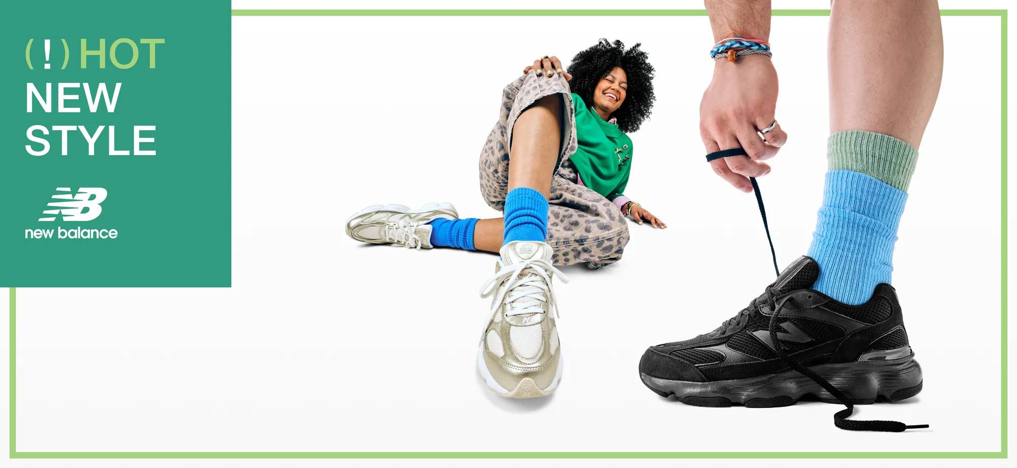 Featuring New Balance 603 sneakers.