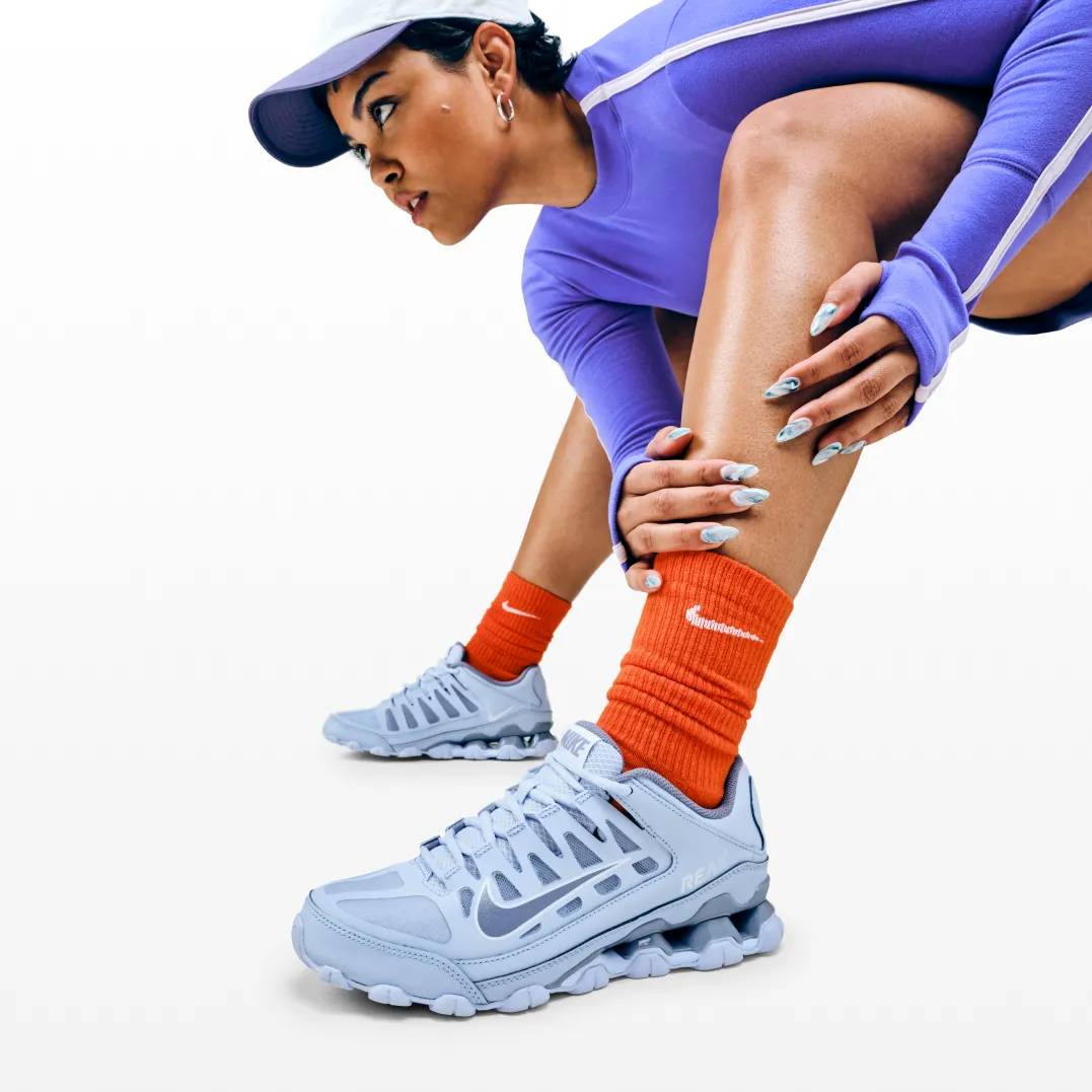 Featuring 2 Nike sneakers