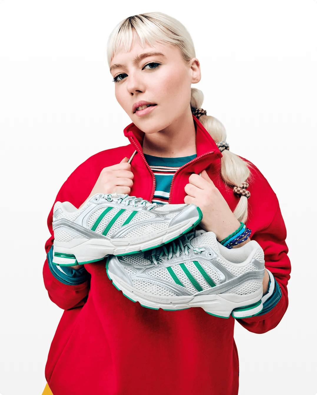 Featuring women's retro sneakers.
