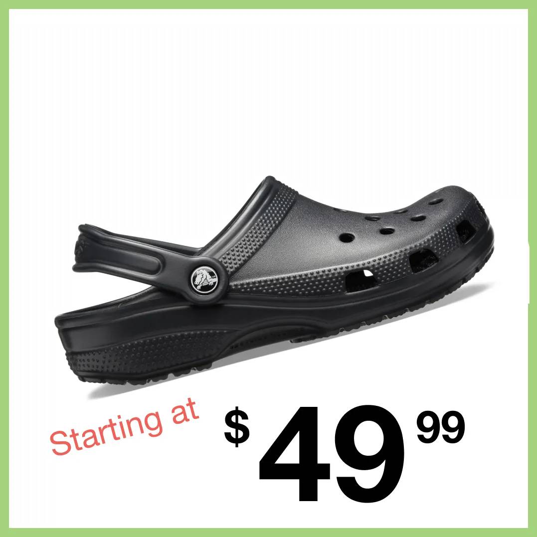 Starting at $49.99