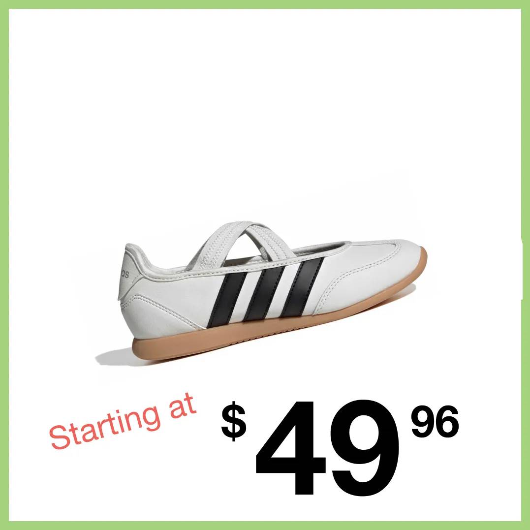 Featuring a kids' adidas barreda sneaker.