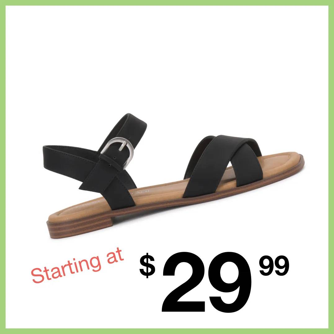 Featuring a women's sandal.