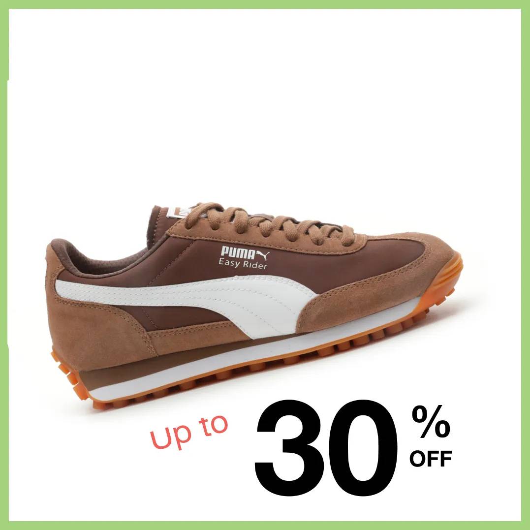 Featuring a women's PUMA sneaker.