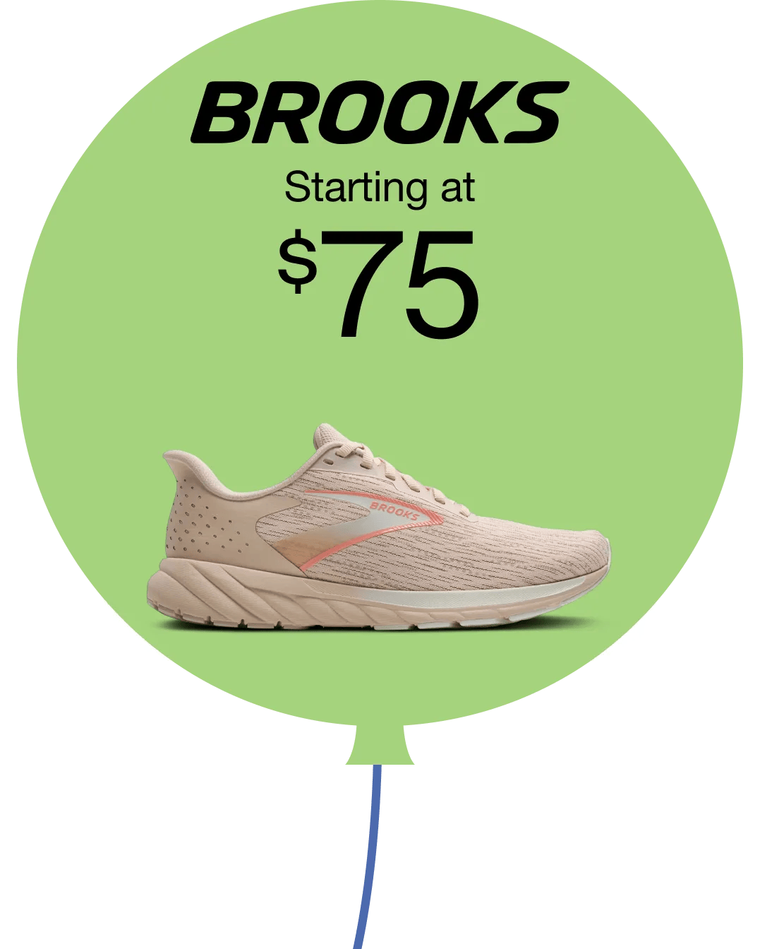 Featuring a Brooks sneaker.