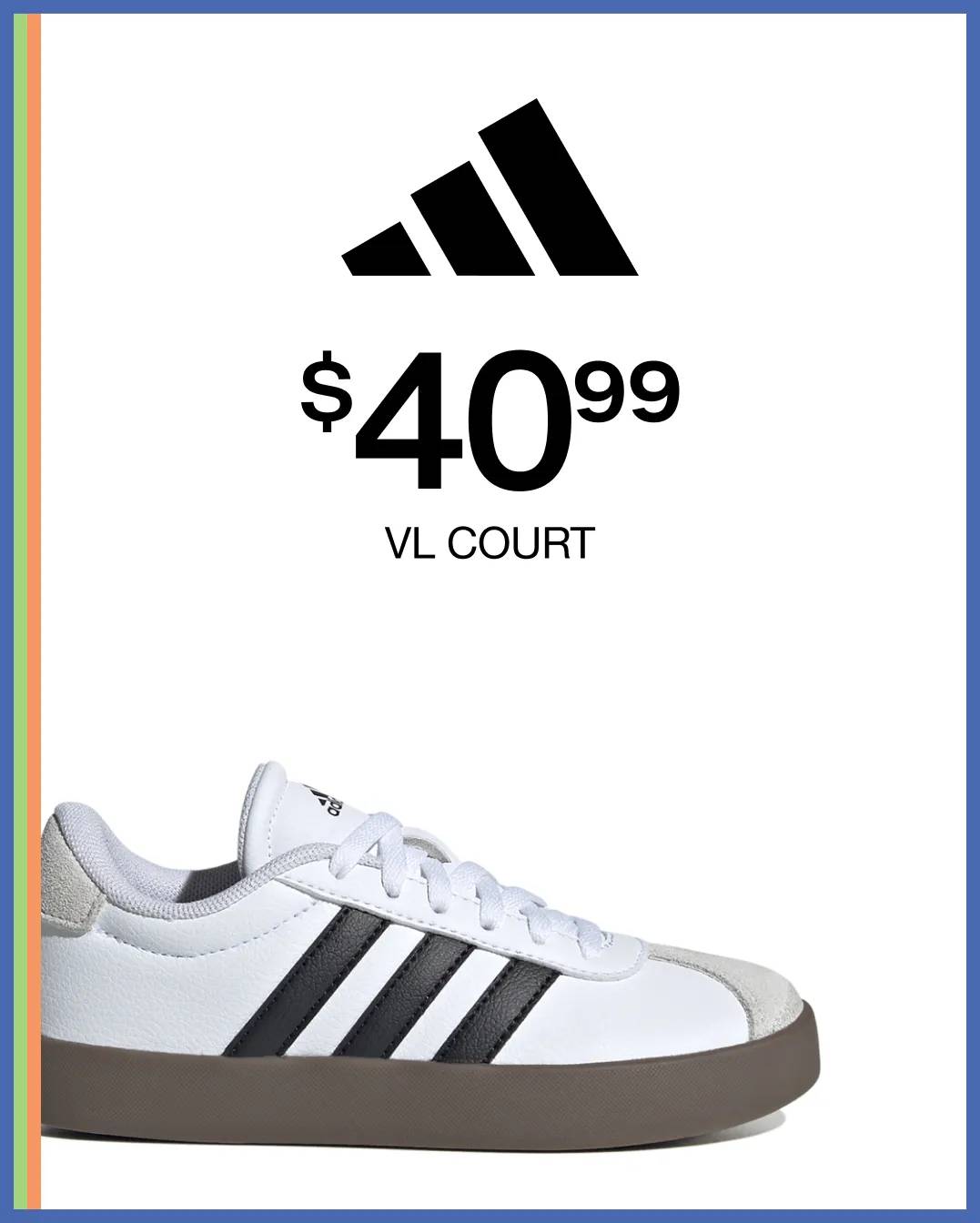 Up to 40% off adidas