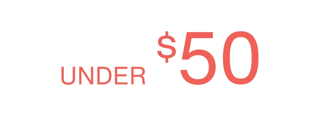 Shop gifts under $50.