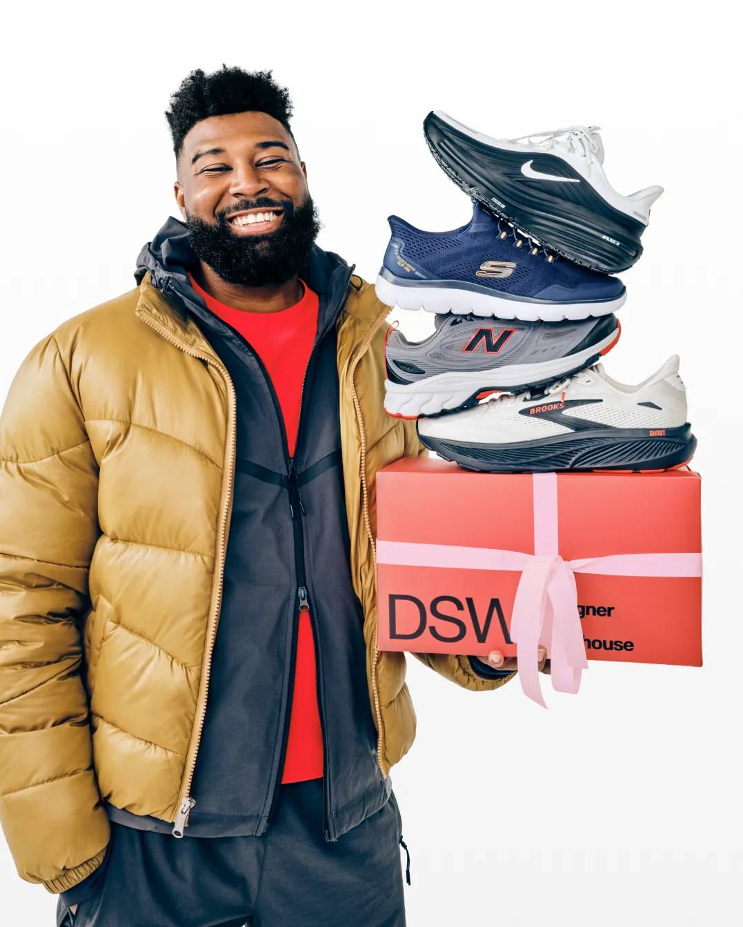 Click to shop new men's athletic shoes and sneakers.