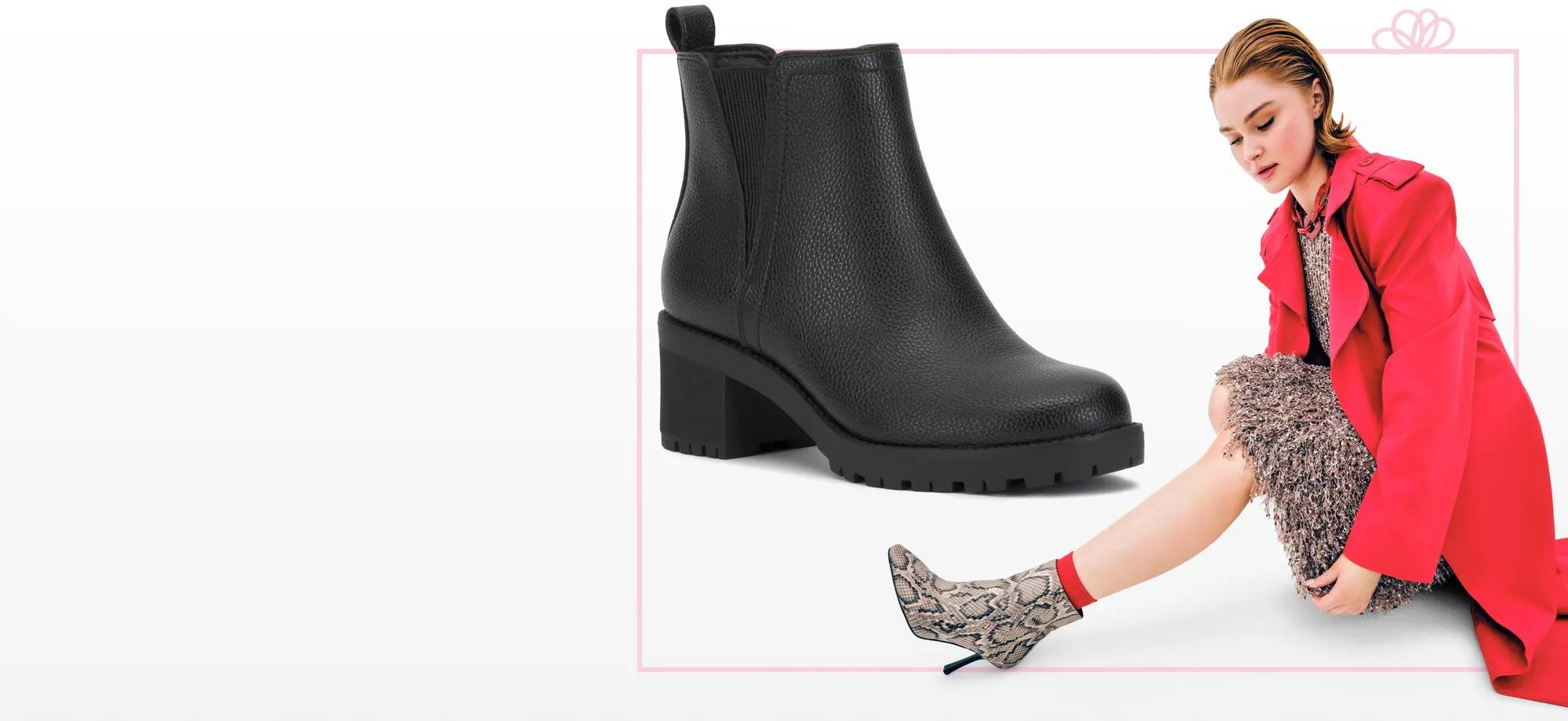 Featuring an assortment of boots for fall.