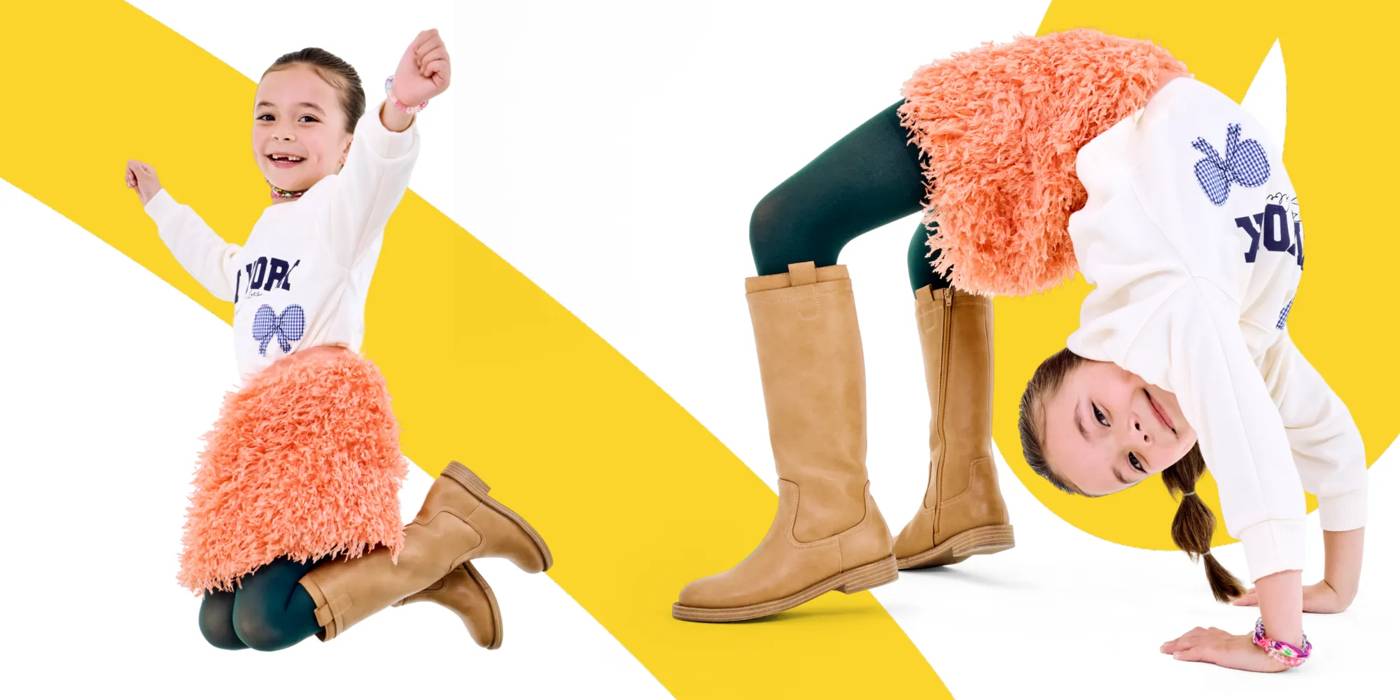 Girl wearing the Steve Madden Nobel Boot 599440.