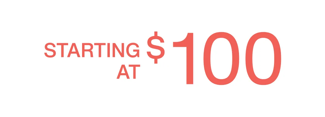 Shop gifts starting at $100.
