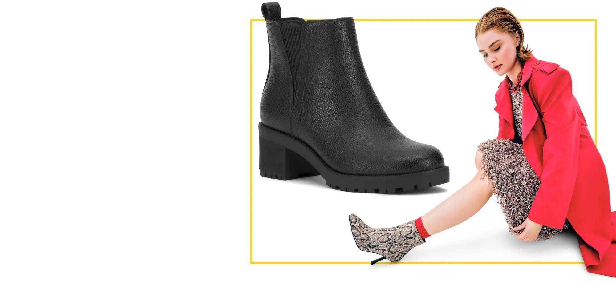 Featuring an assortment of boots for fall.