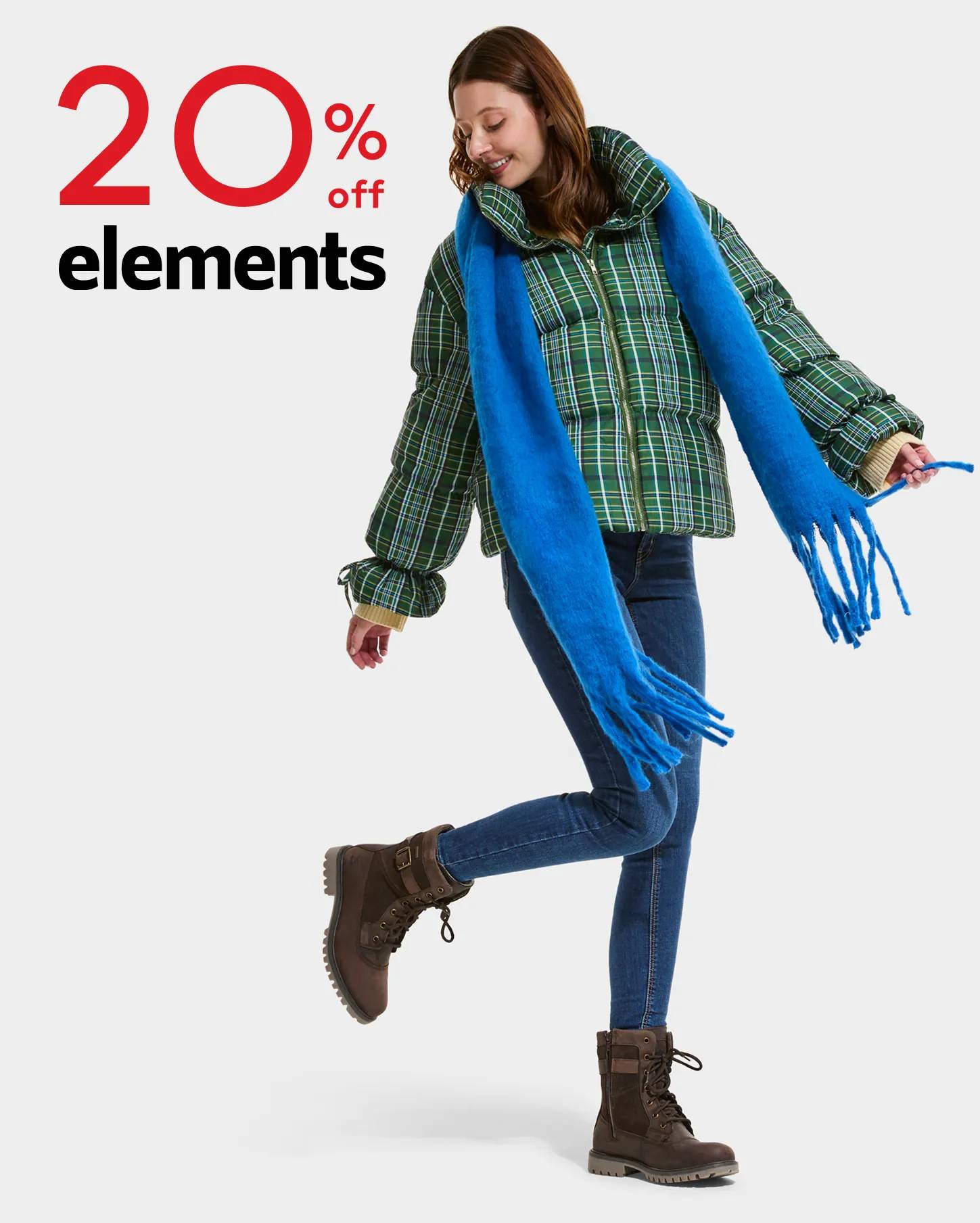 20% off adult Elements Boots