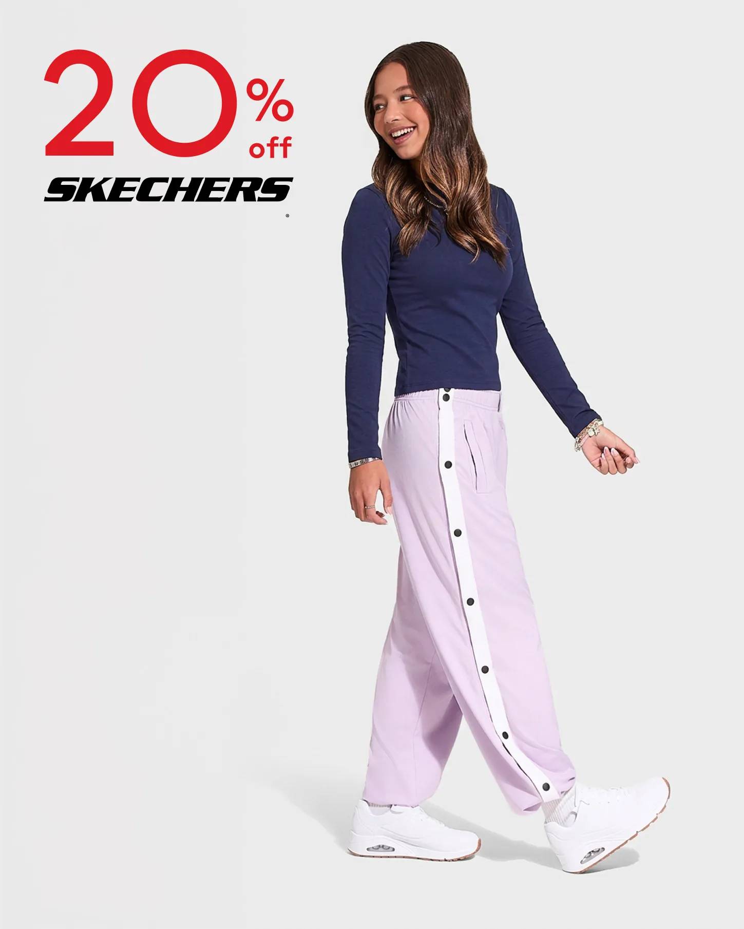 20% off Skechers