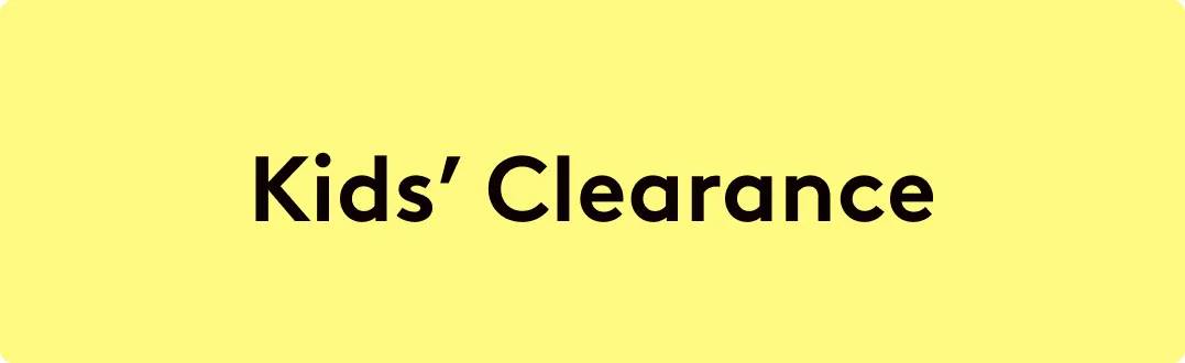 Shop Kids' Clearance