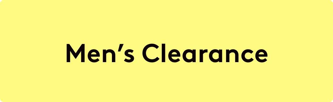 Shop Men's Clearance