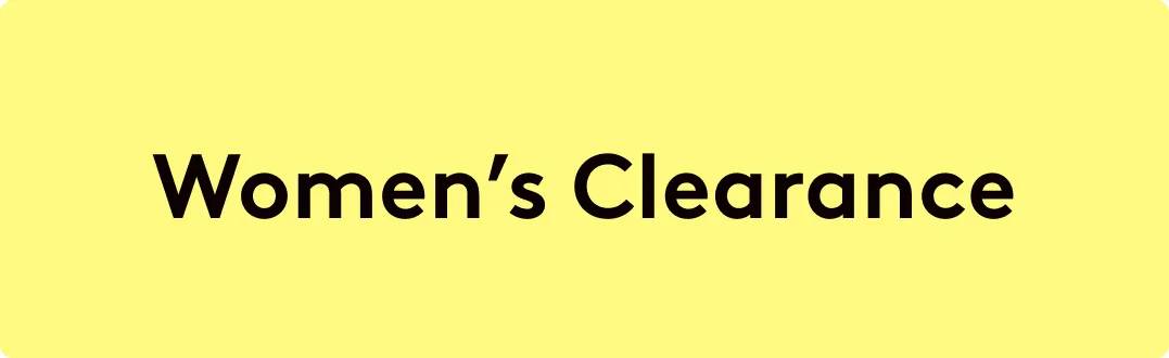 Women's Clearance