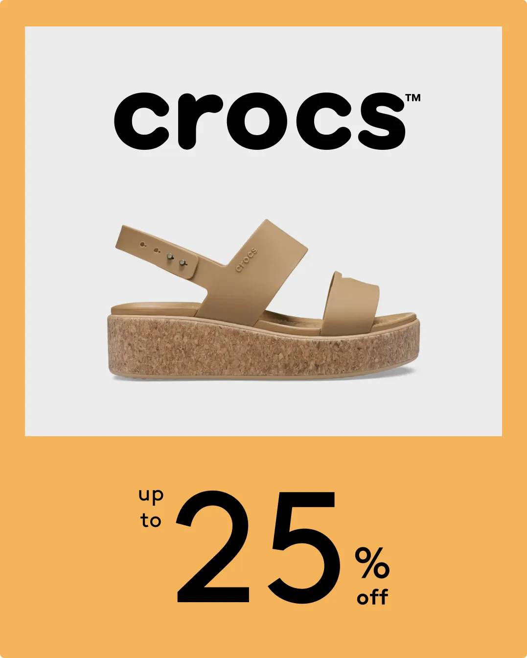 Shop Crocs Up to 25% off