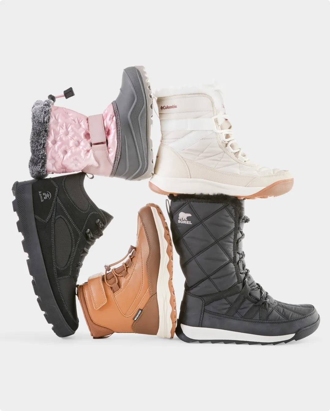 Shop snow and winter boots | assorted family snow boots