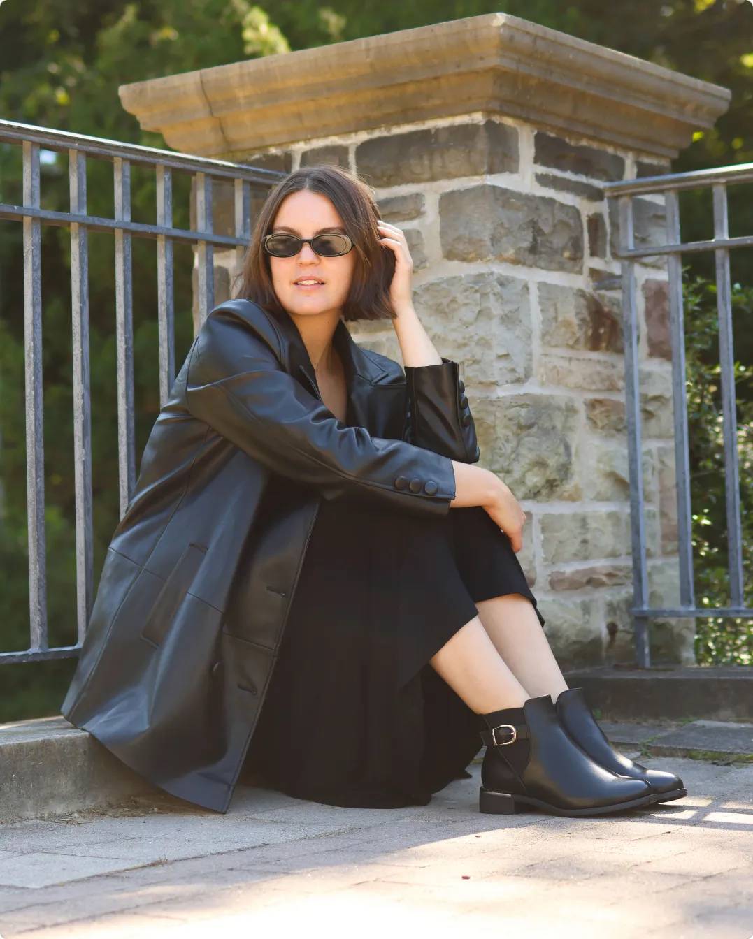 Shop booties | woman wearing brown booties