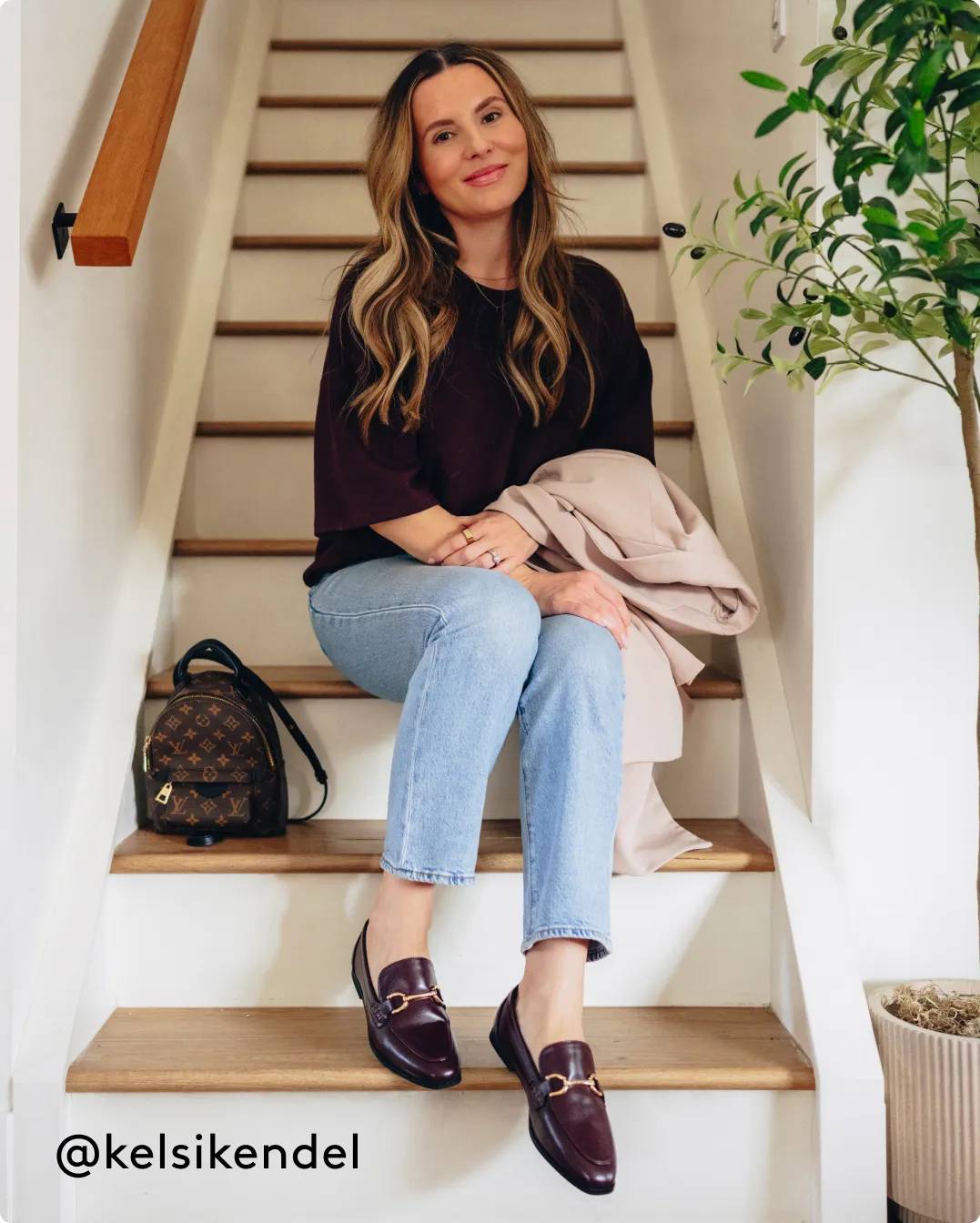Shop loafers | a woman wearing loafers