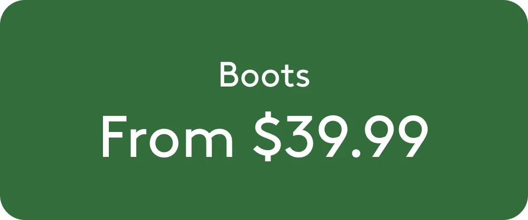 Kids' boots starting from $39.99