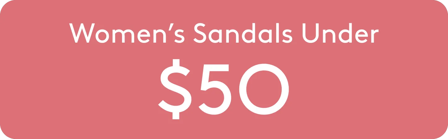 Women's Sandals Under $50