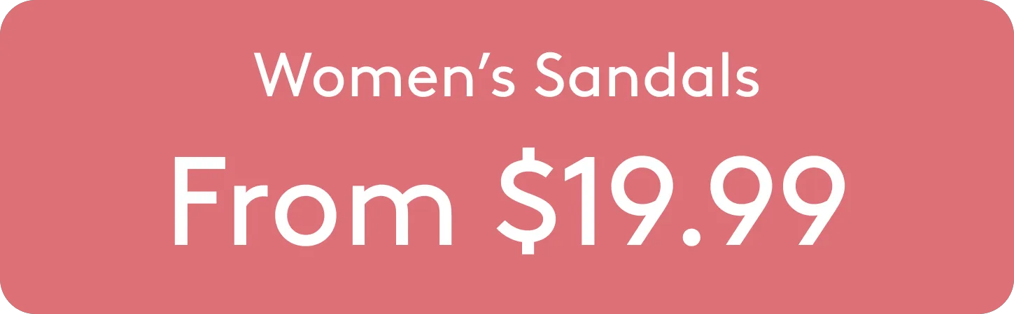 Women's Sandals From $19.99
