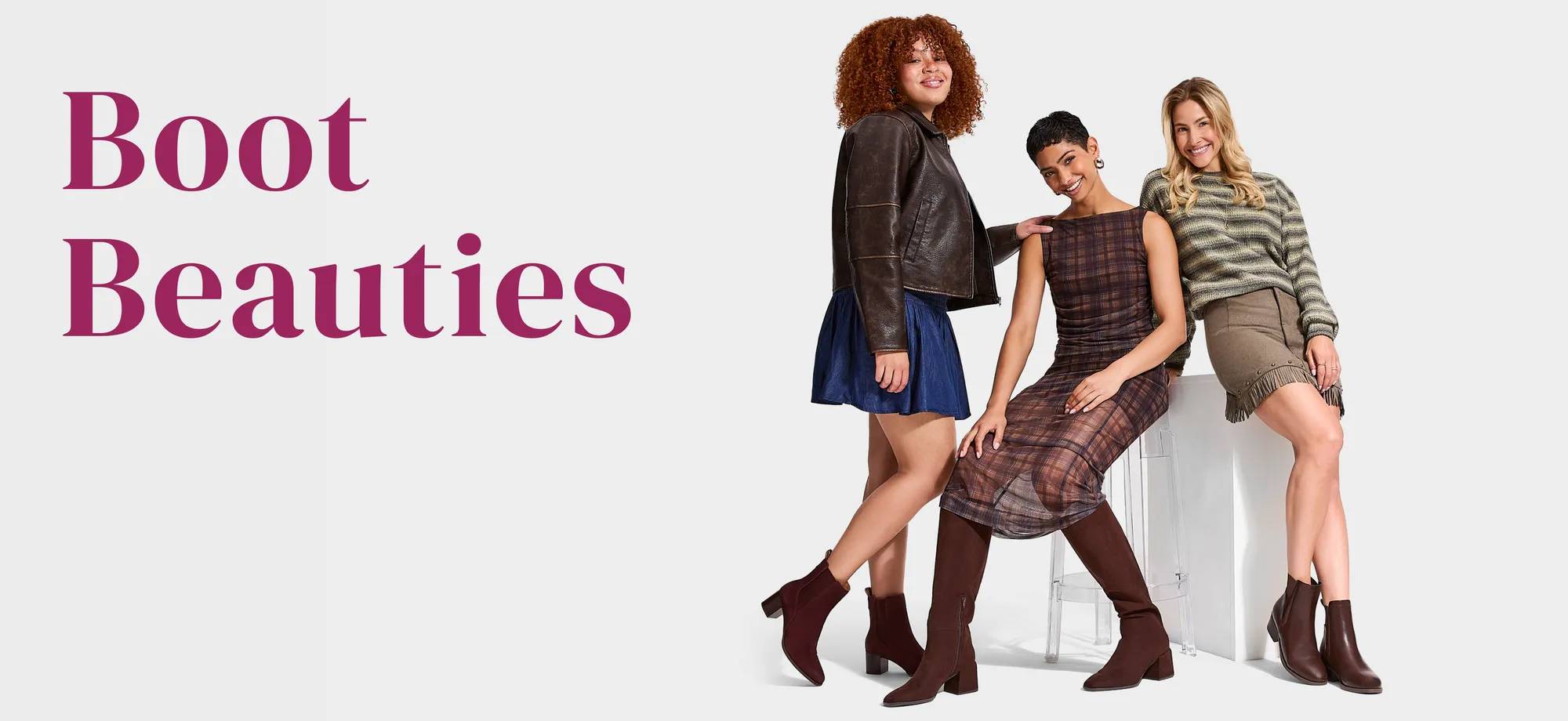 Boots Beauties | Women wearing fall boots