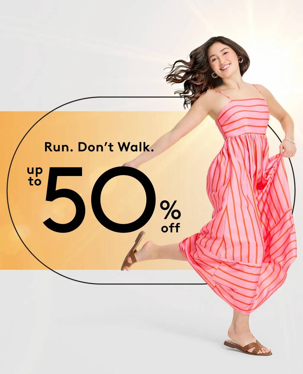 Run Don't Walk Shop up to 50% off