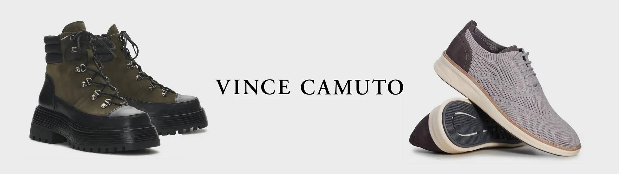 Black Vince Camuto combat boots