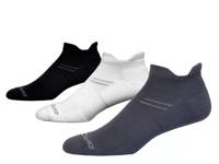 Run-In No Show Socks - 3 Pack Black/White/Navy view