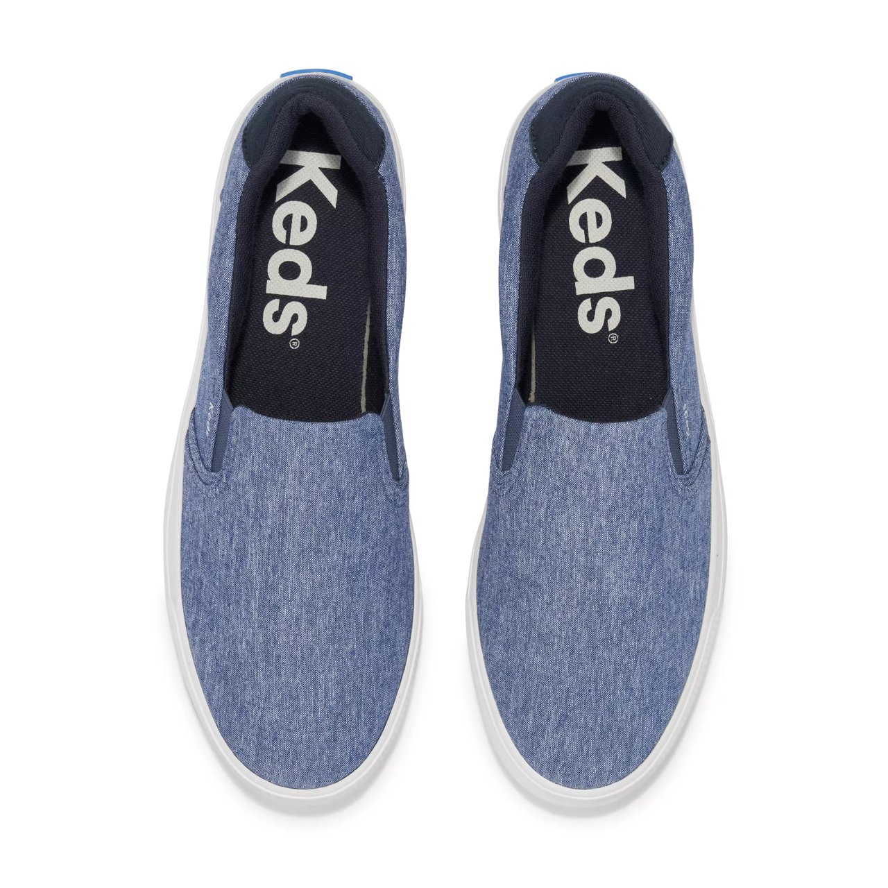 Pursuit Flecked Chambray Slip On
