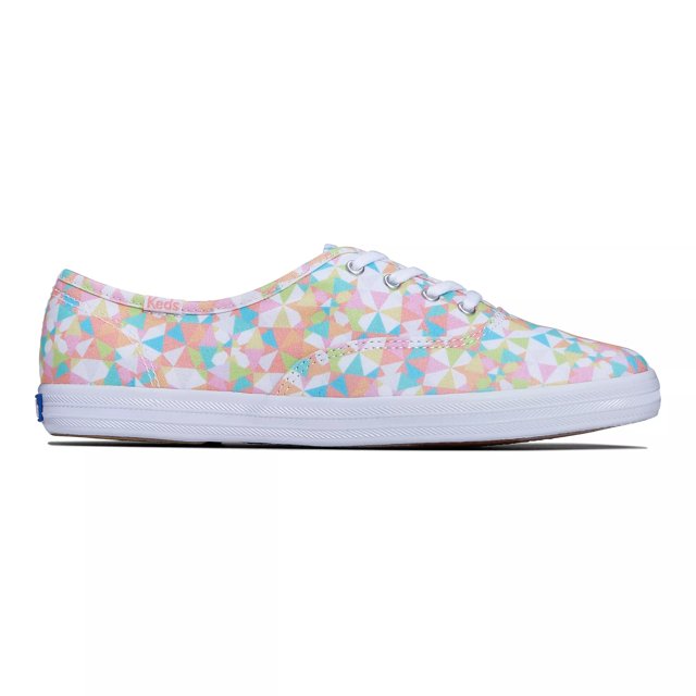 Champion Canvas Kaleidoscope Print Lace Up