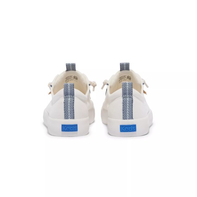 Keds Kickback Canvas Nautical Slip On - Free Shipping | KEDS