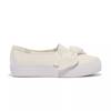 Triple Decker Bow Celebrations Slip On Off White view