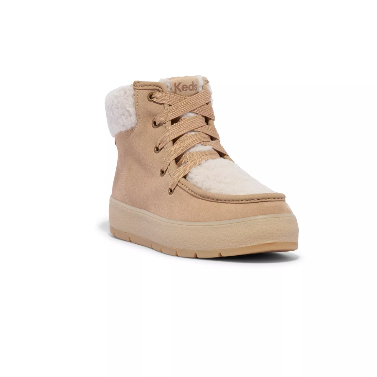 Explore Bootie Suede Faux Fur