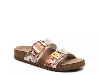 Brando Floral Flat Sandal Floral view