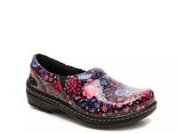 Mission Floral Work Clog Pink Floral view