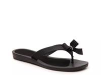 Tutu Matte Jelly Sandal Black view