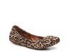 Emmie Ballet Flat Leopard Faux Suede view